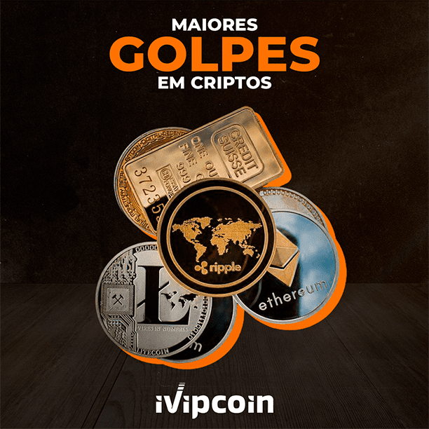 Principais golpes com criptomoedas